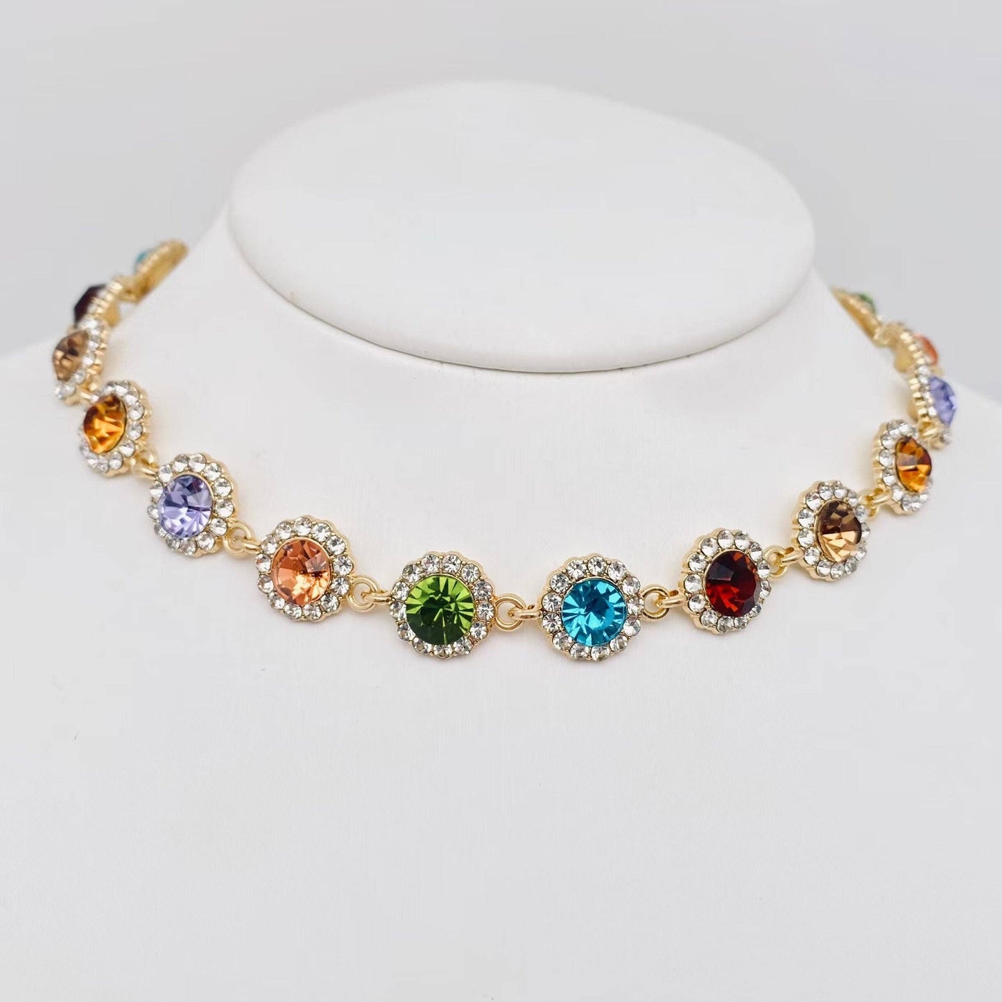 Milli Rhinestone Choker