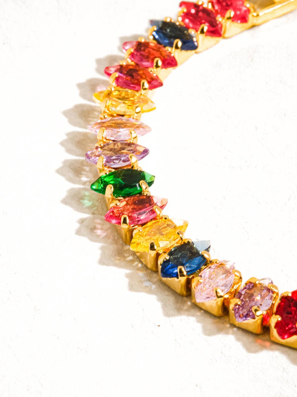 Starlight Multicolor Chain Bracelet (Non Tarnish/ Waterproof)