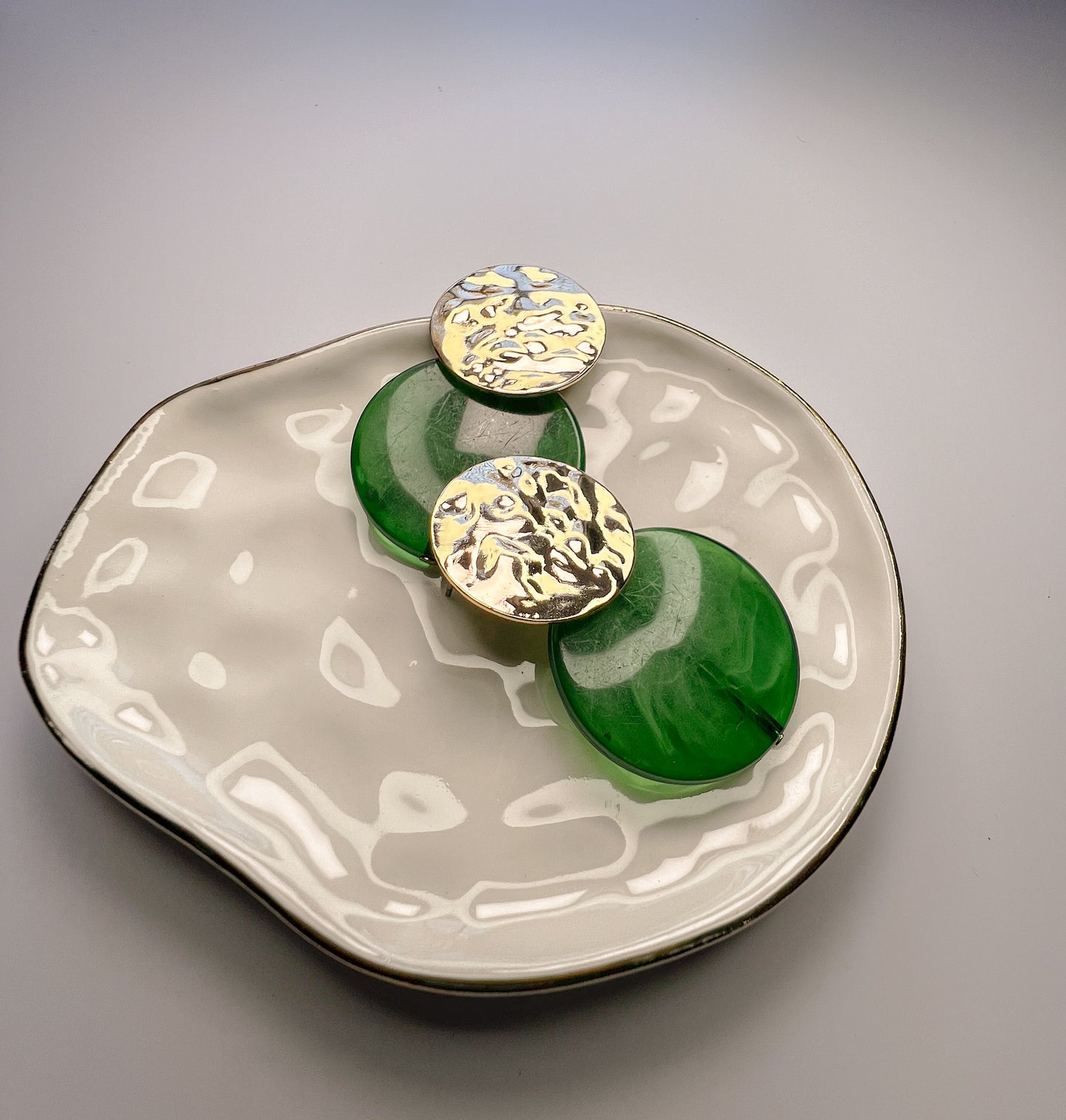 Haven Marble Drop Earrings