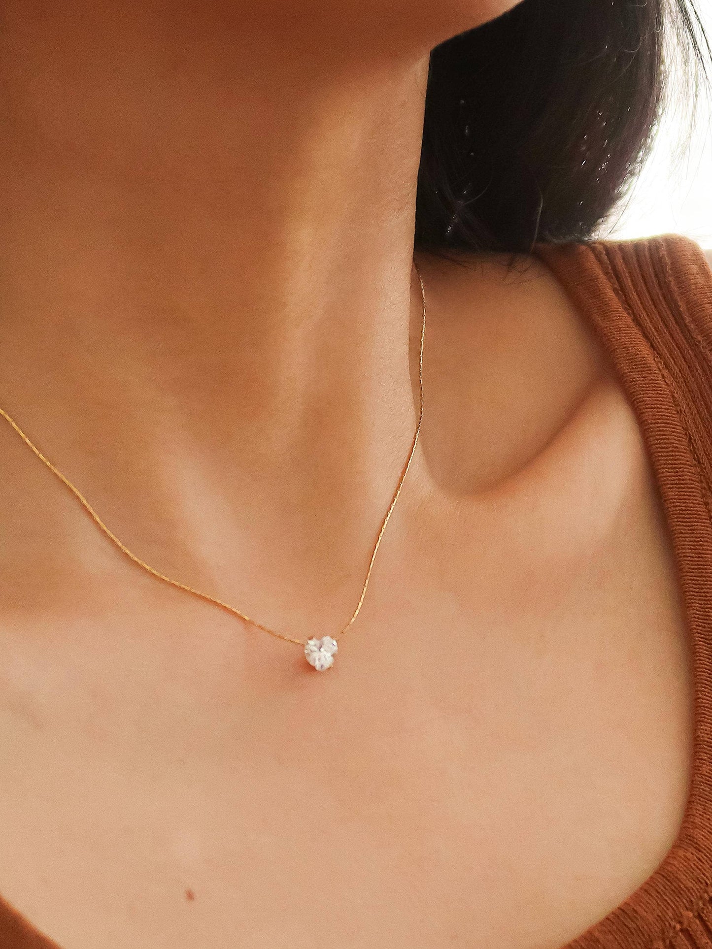 Ari Petite Heart Necklace