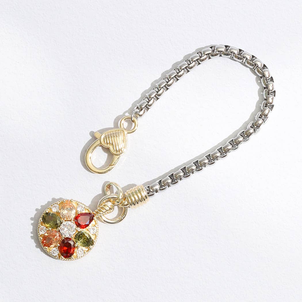 Brijea Flower Charm Bracelet