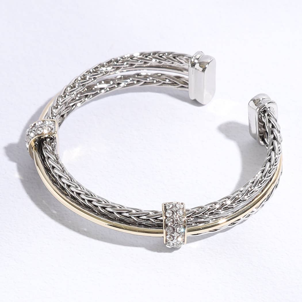 Tina Layered Wheat Chain Bracelet