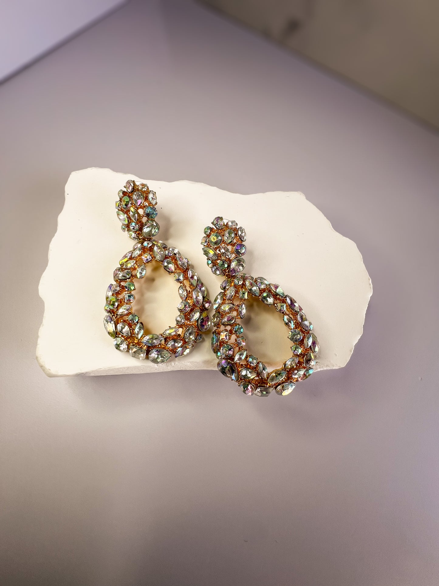 Julez Teardrop Statement Earrings