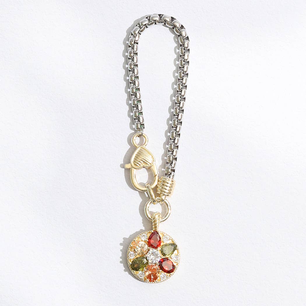 Brijea Flower Charm Bracelet