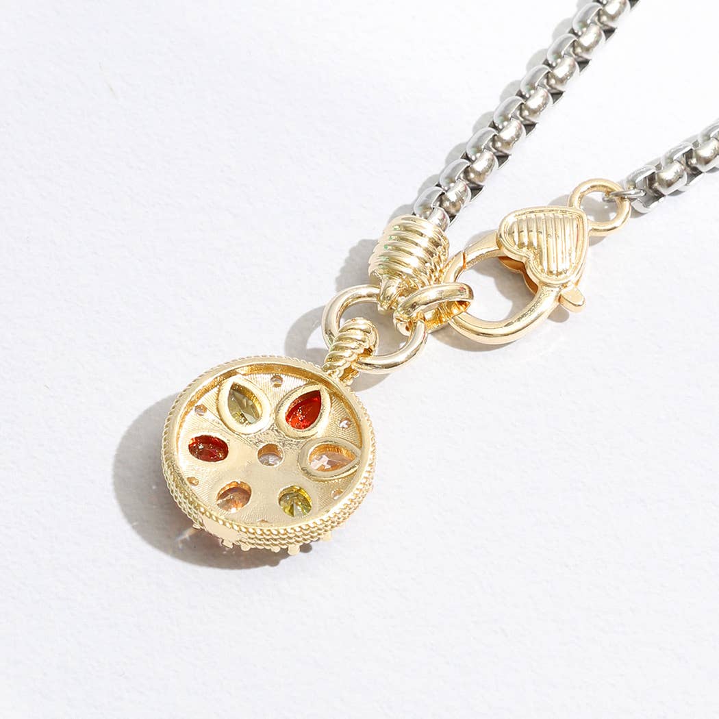 Brijea Flower Charm Bracelet